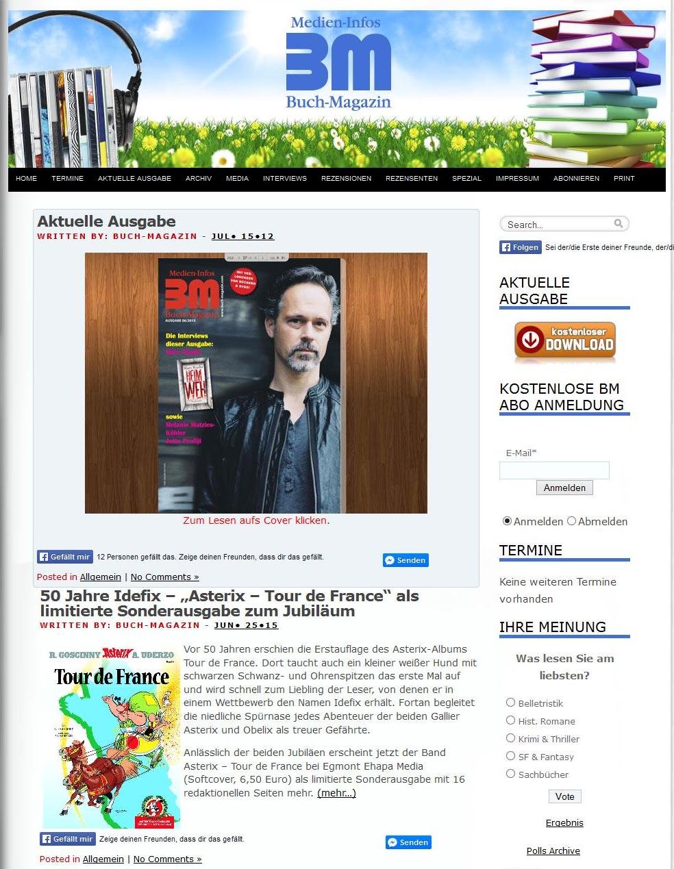 Medien Infos Buch Magazin