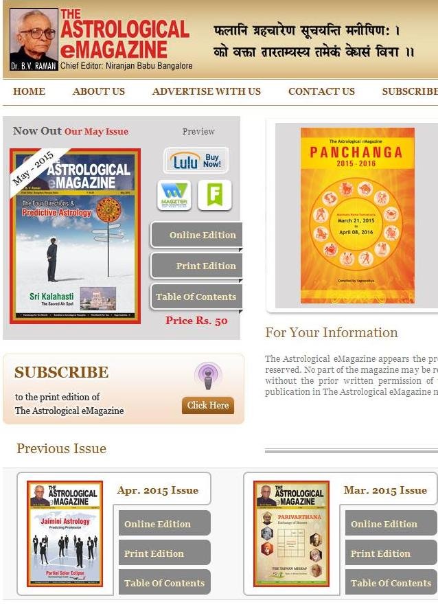 The Astrological Emagazine