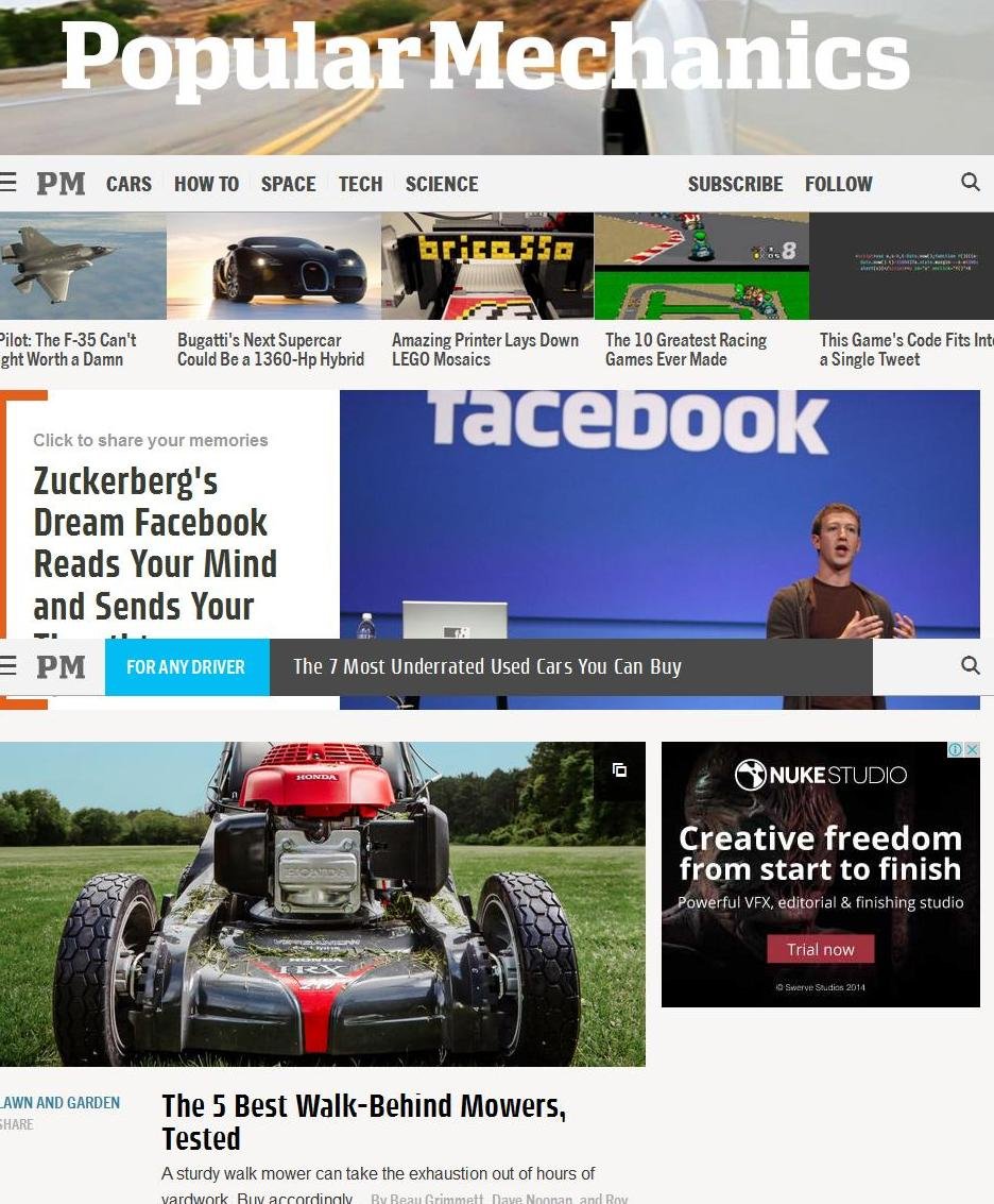 Popular Mechanics Magazine