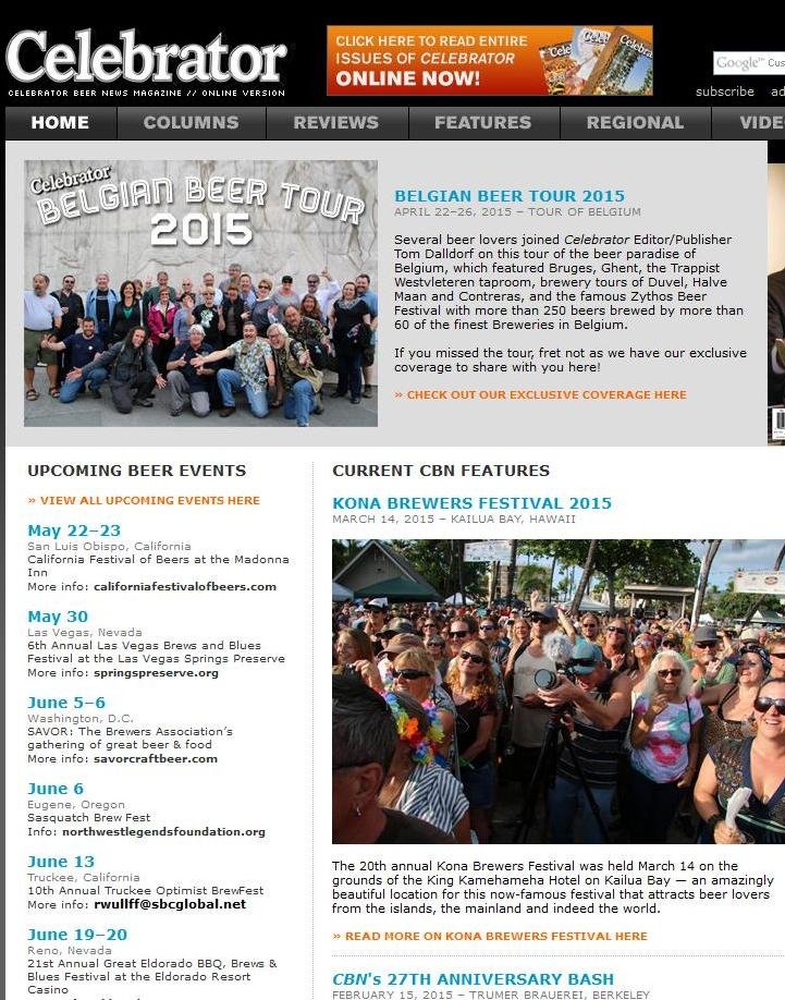 The Celebrator Beer News