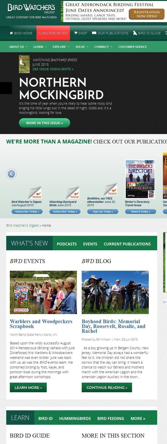 Bird Watchers Digest