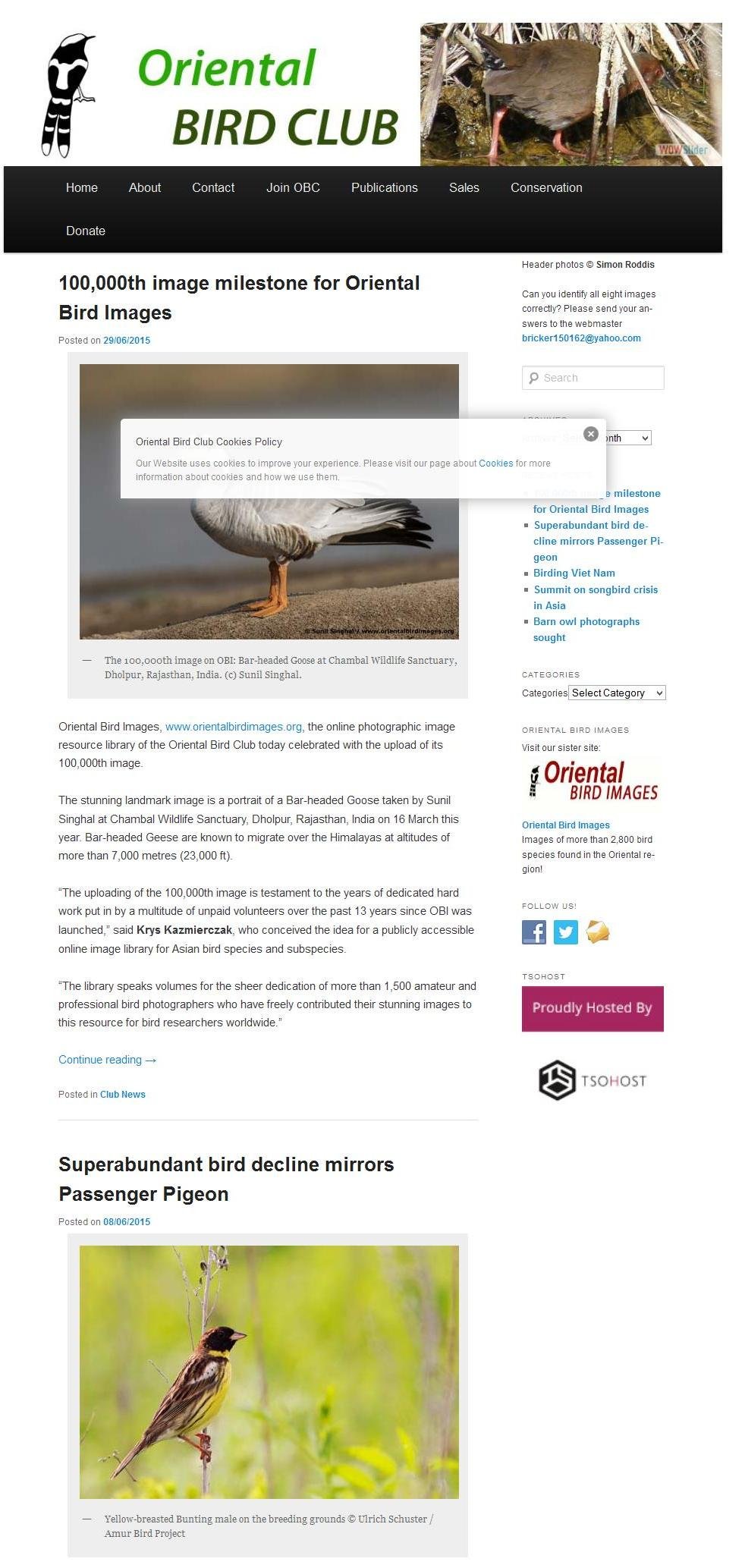 Oriental Bird Club (Obc)