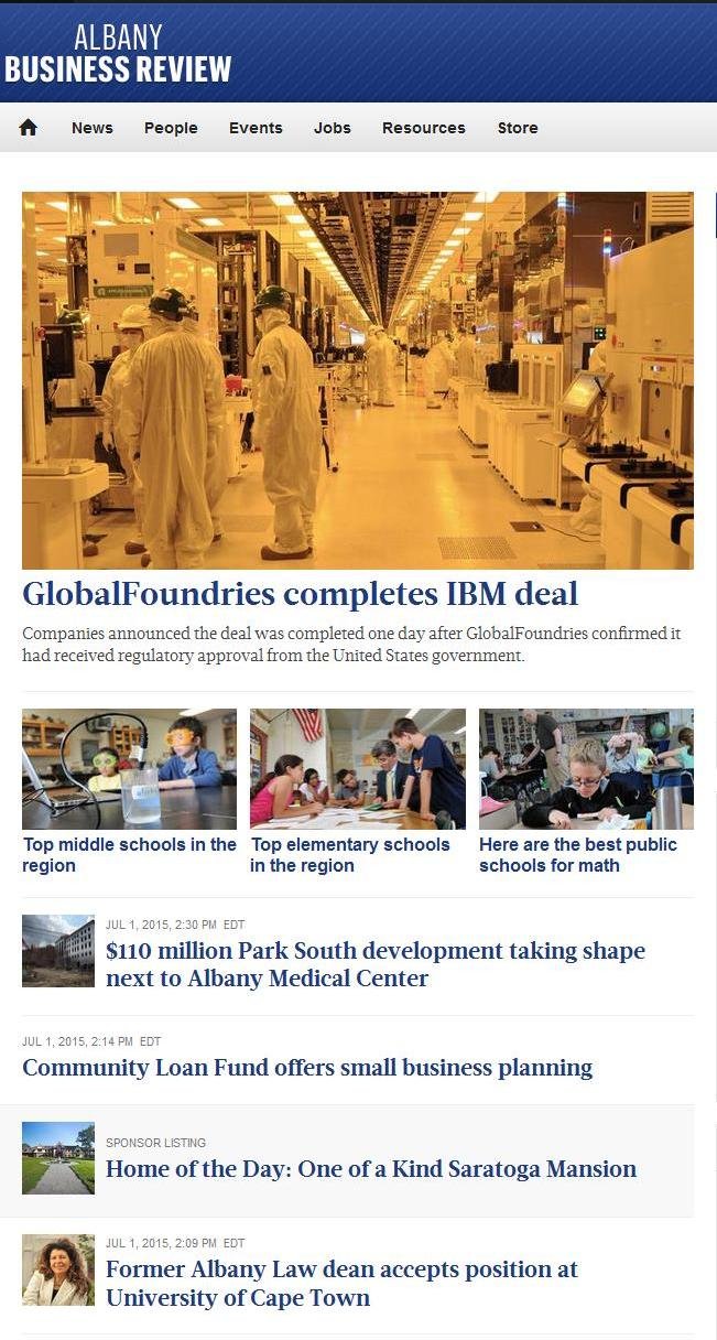 Albany Business Review