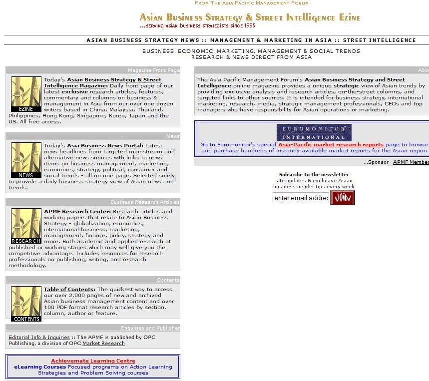 Asia Pacific Management Forum