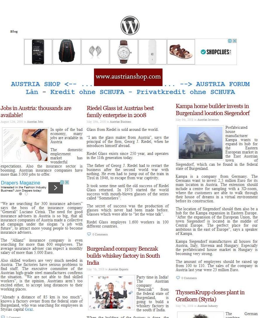 Austria Credit Score Online