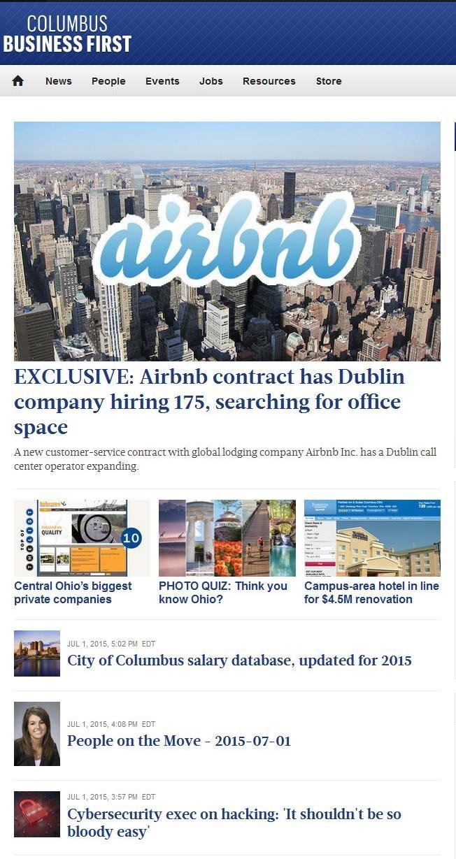 Business First Of Columbus