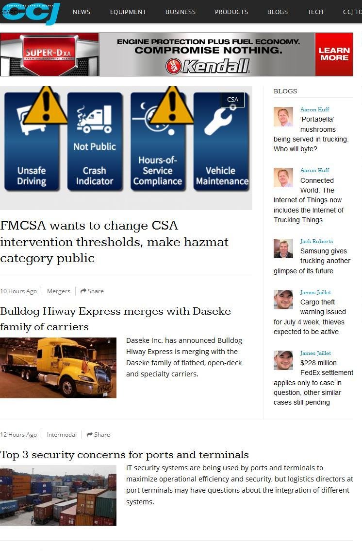 Commercial Carrier Journal Digital