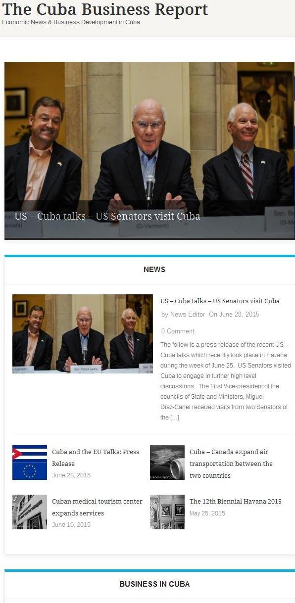 Cuba Business Report