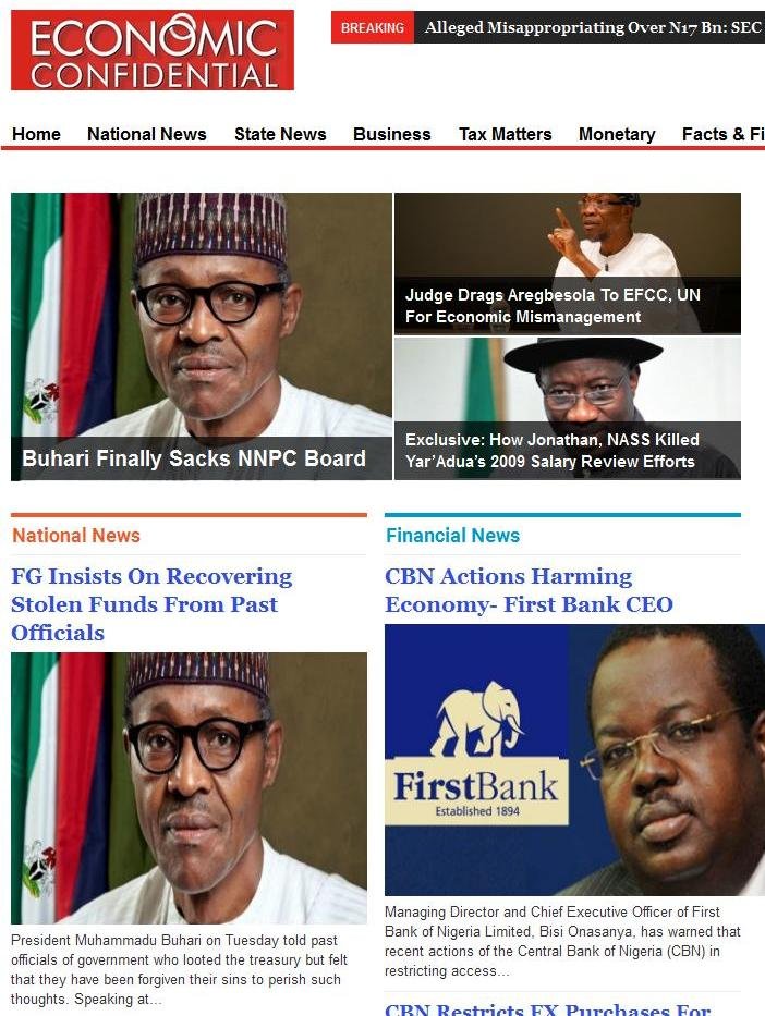 Economic Confidential