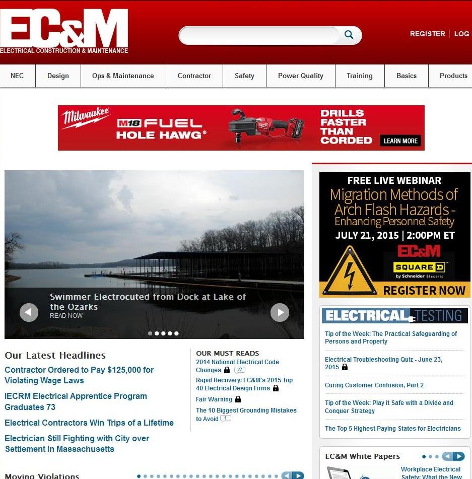 Electrical Construction And Maintenance Magazine