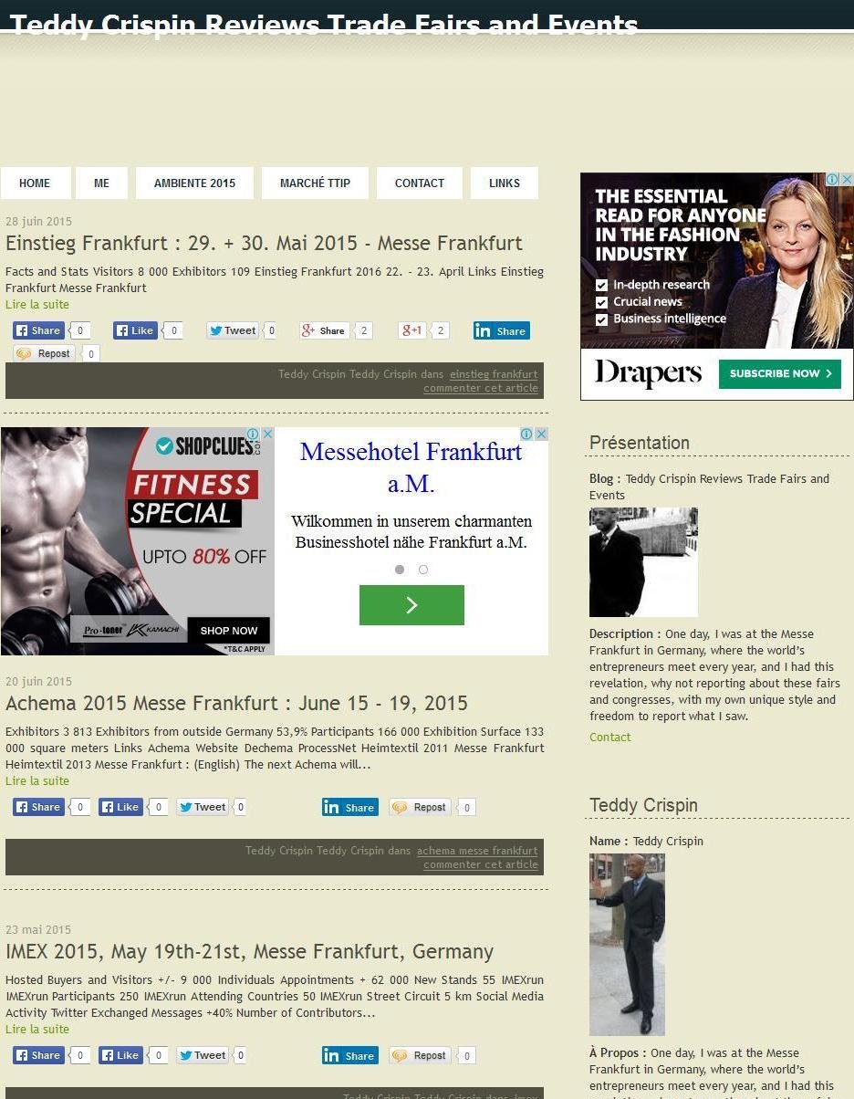 Foires De La Messe Frankfurt Commentees