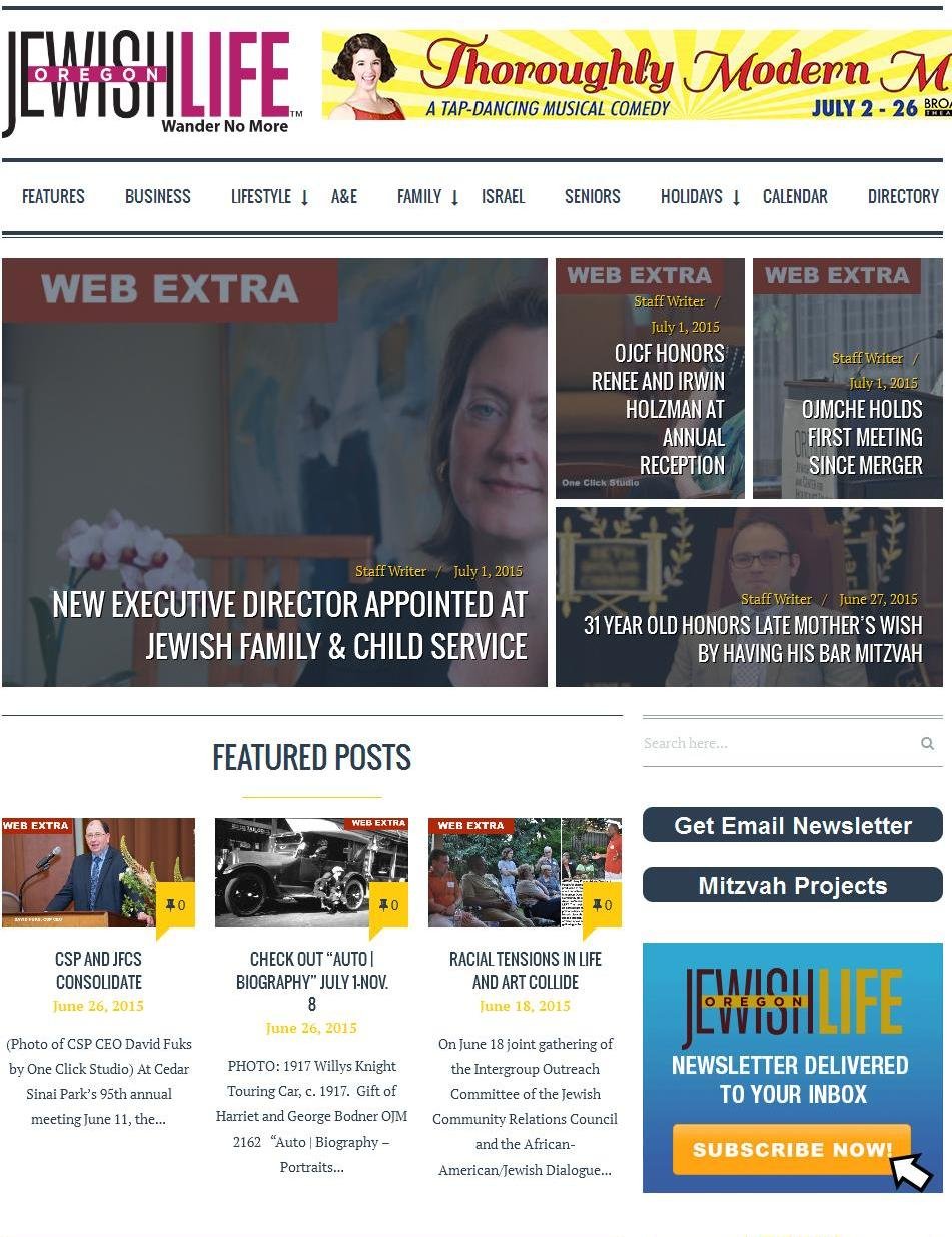 Oregon Jewish Life