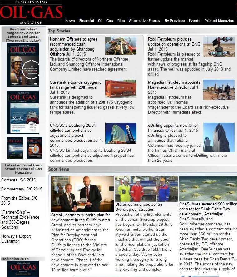 Scandinavian Oil Gas Magazine