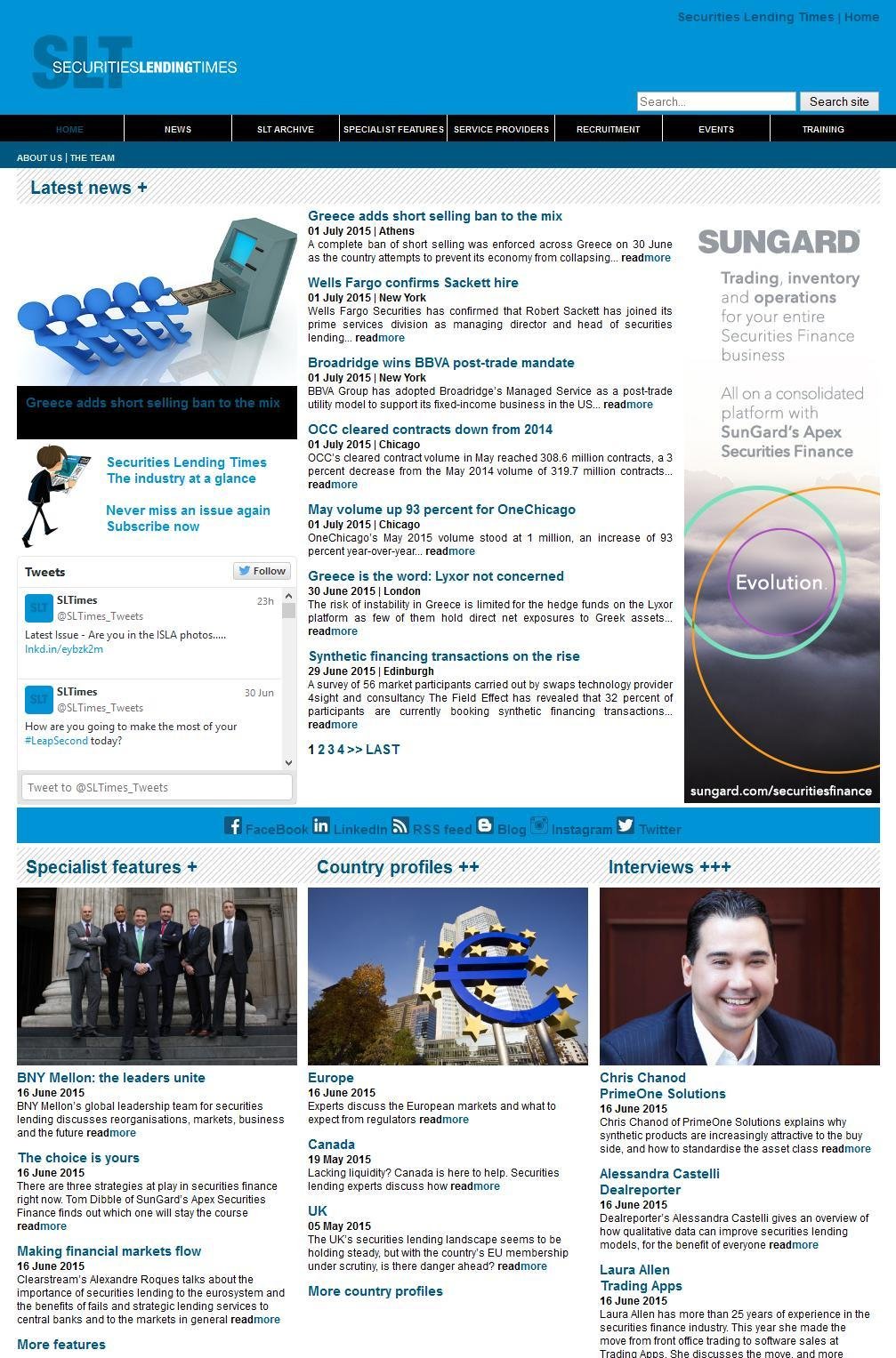 Securities Lending Times