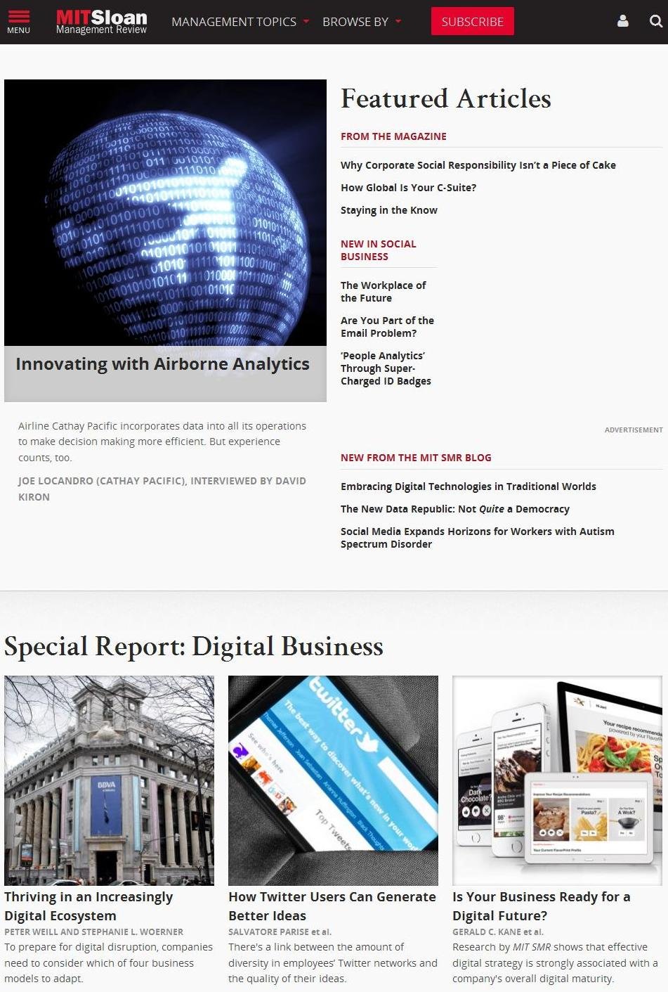 Sloan Management Review