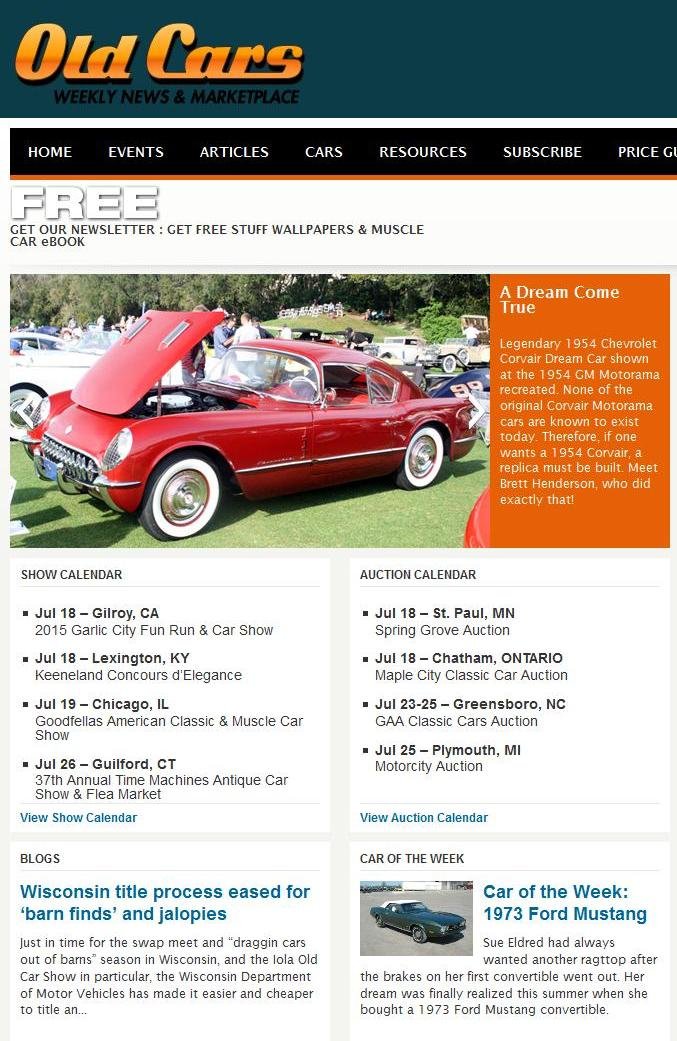 Old Cars Weekly