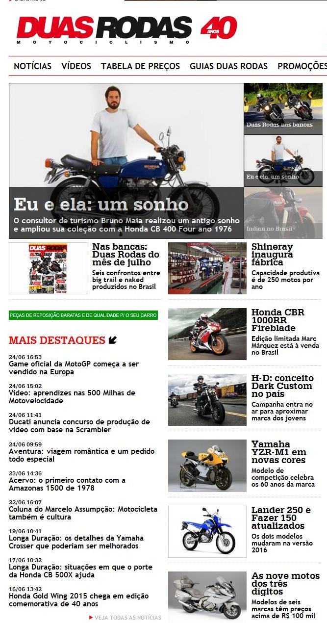 Revista Duas Rodas
