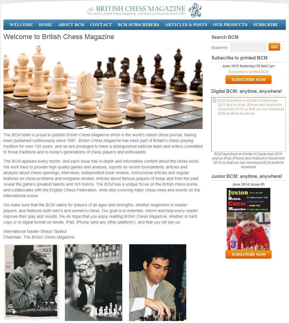 British Chess Magazine (Bcm)