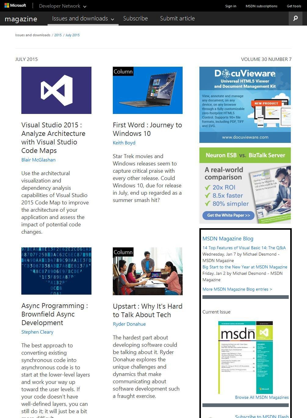 Msdn Magazine