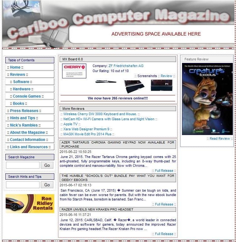 Cariboo Computer Magazine
