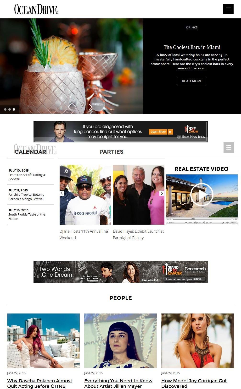 Ocean Drive Magazine