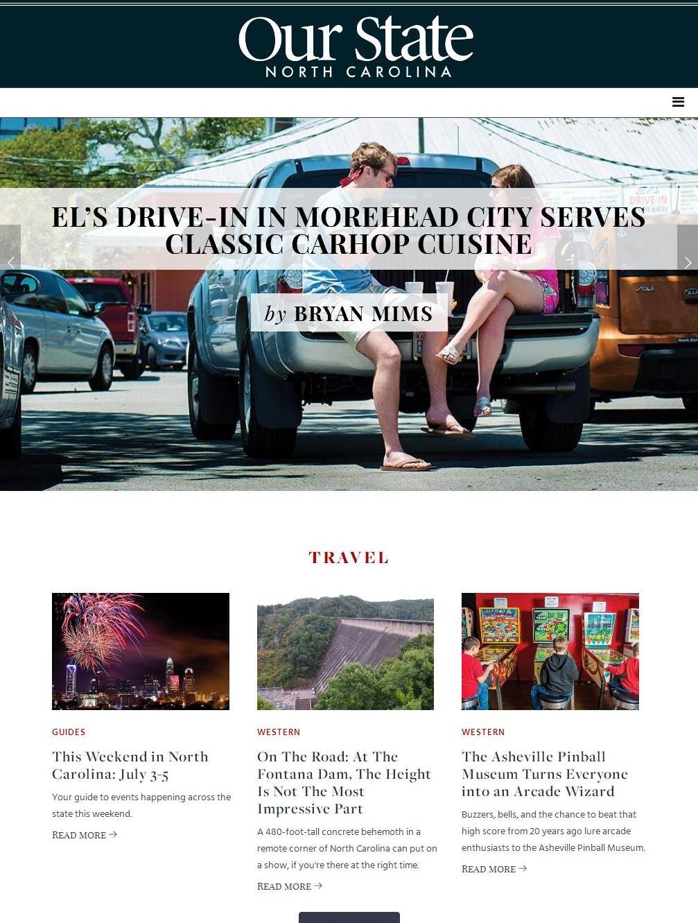 Our State North Carolina