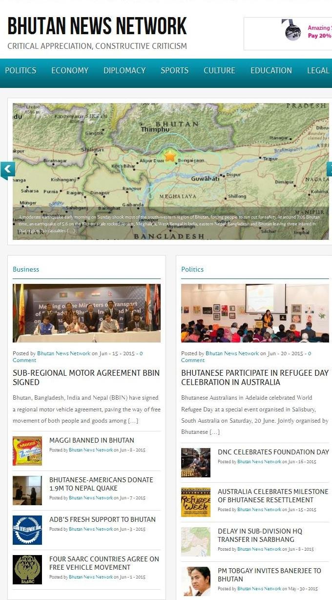 Bhutan News Network