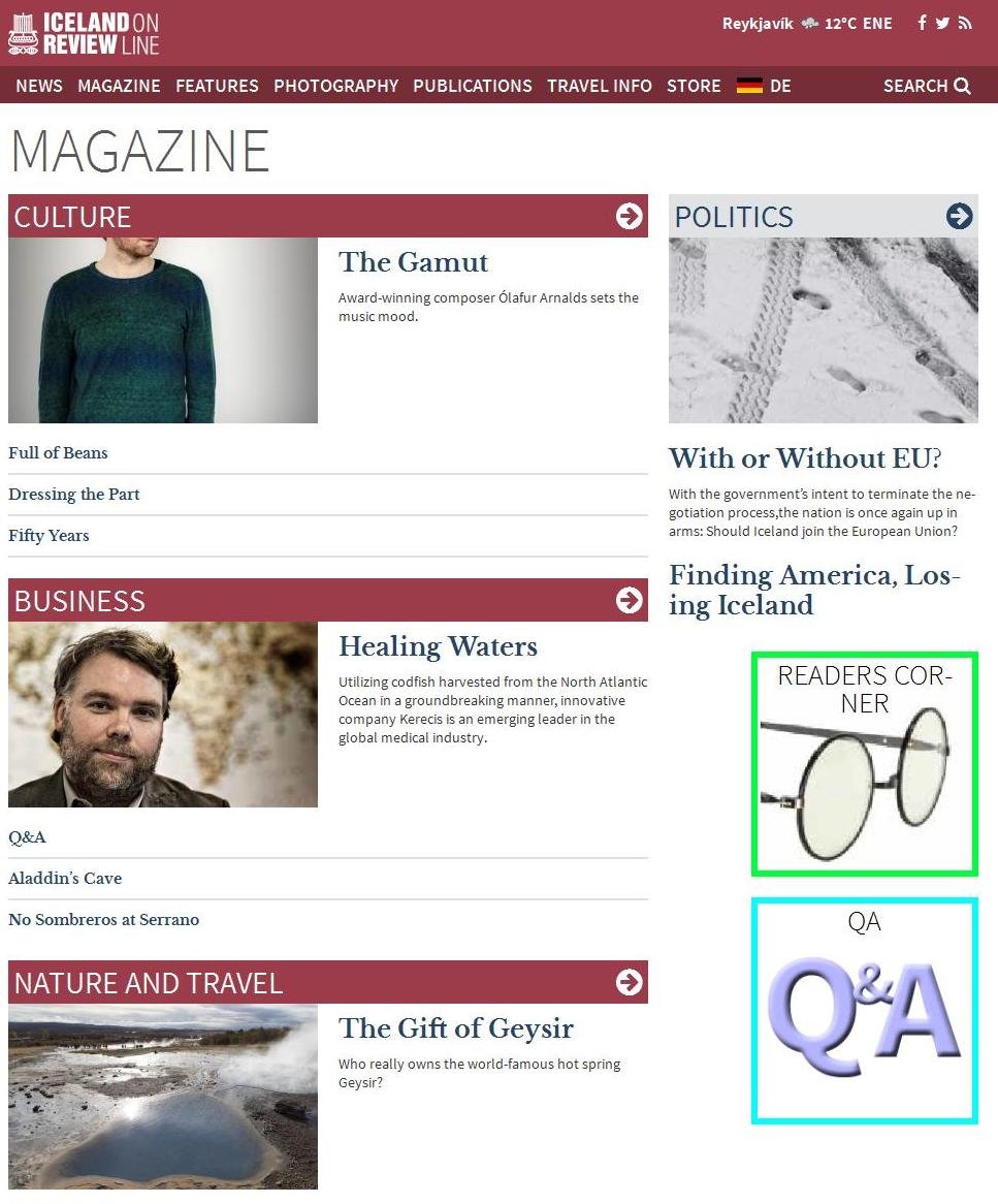 Daily News From Iceland