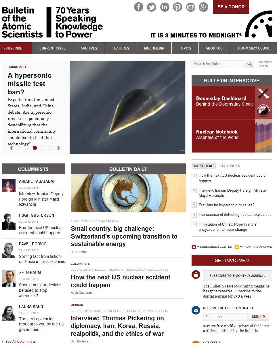 The Bulletin Magazine