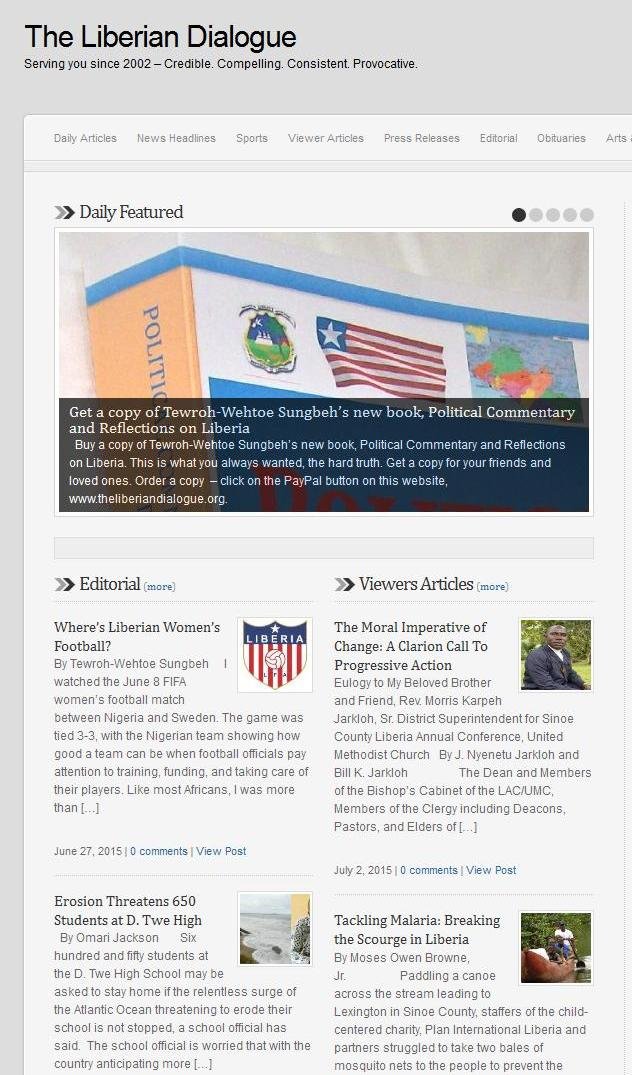 The Liberian Dialogue