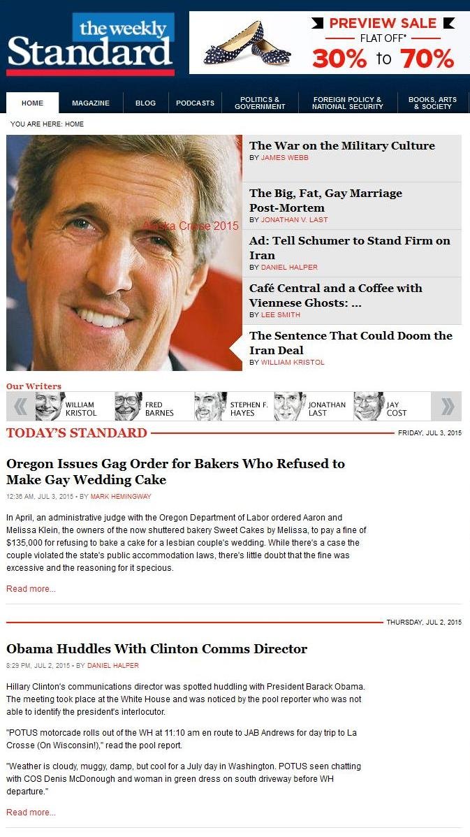 The Weekly Standard Magazine