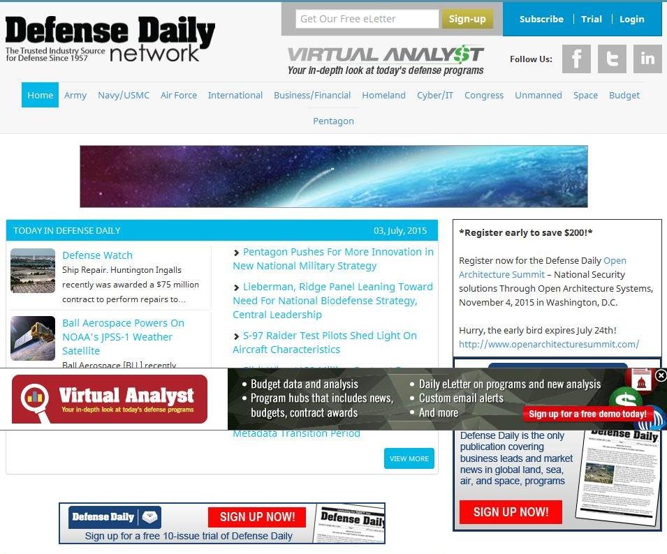 Defense Daily Network
