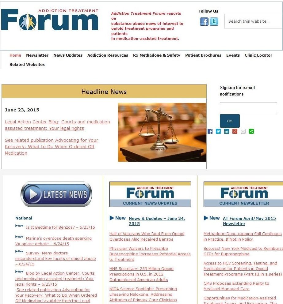 Addiction Treatment Forum