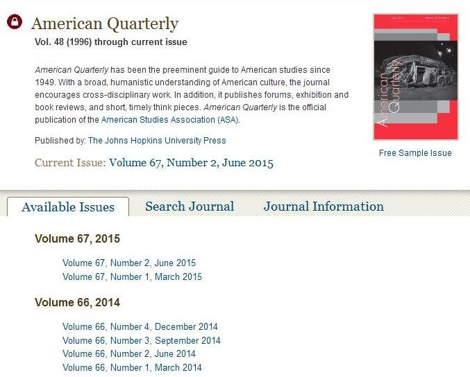 American Quarterly