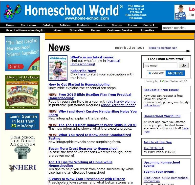 Homeschool World