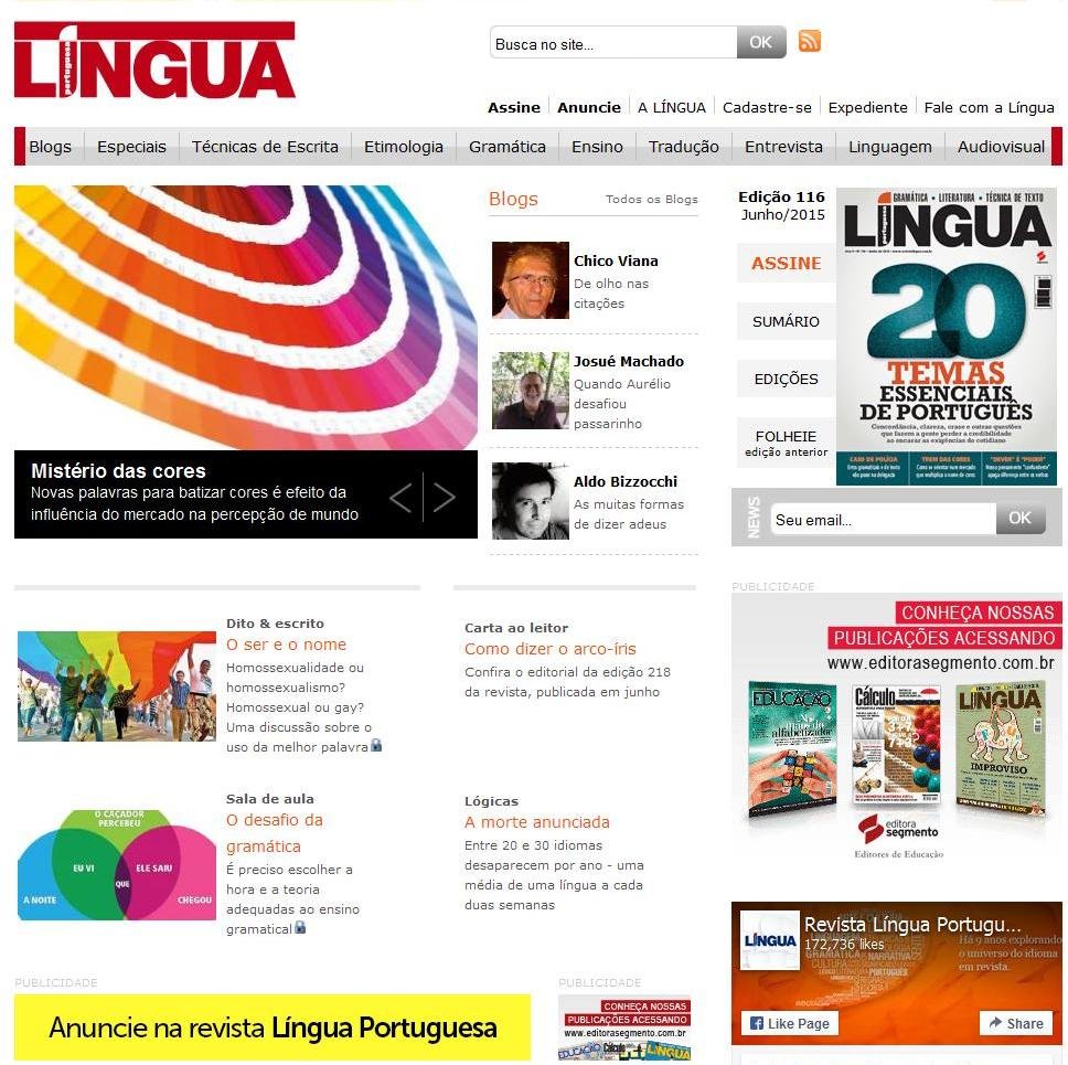 Revista Lingua Portuguesa