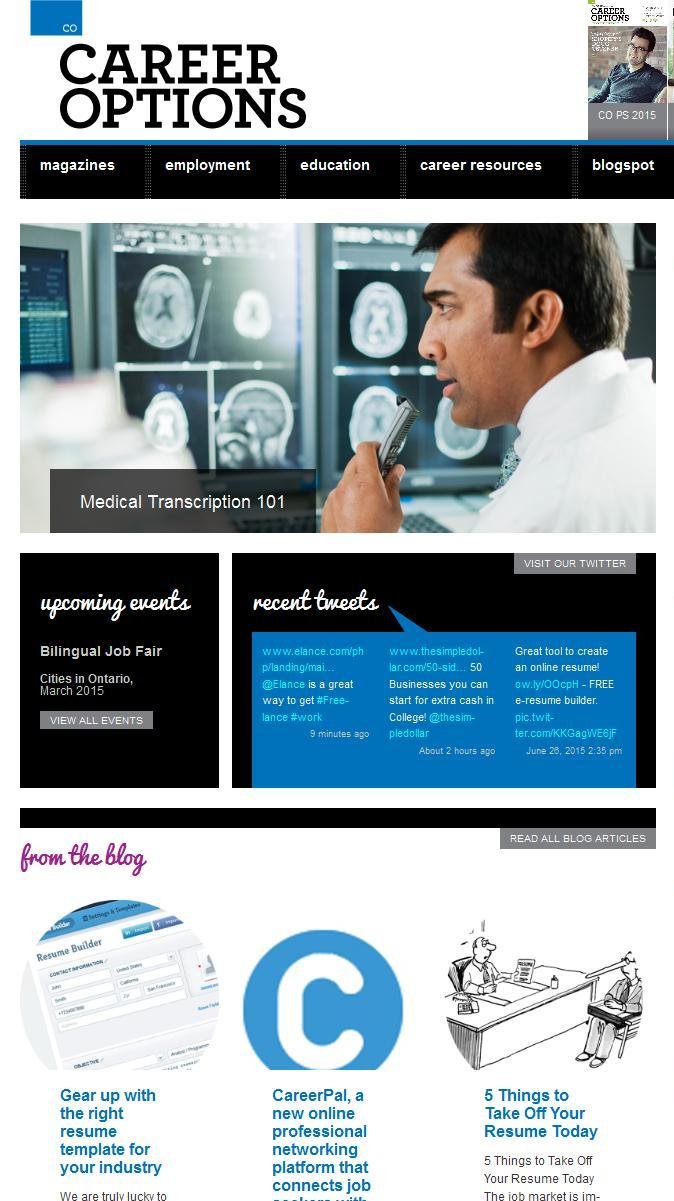 Career Options Magazine