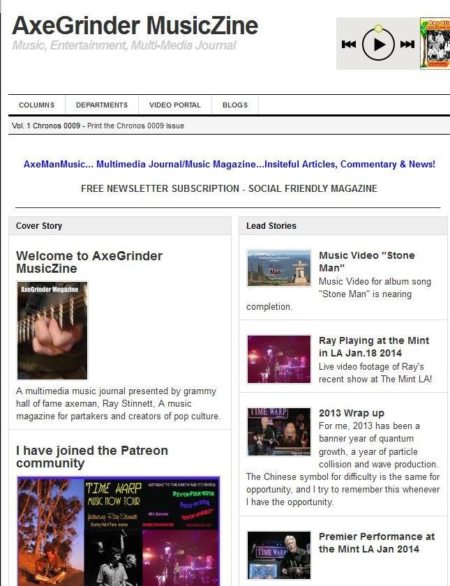 Axegrinder Musiczine