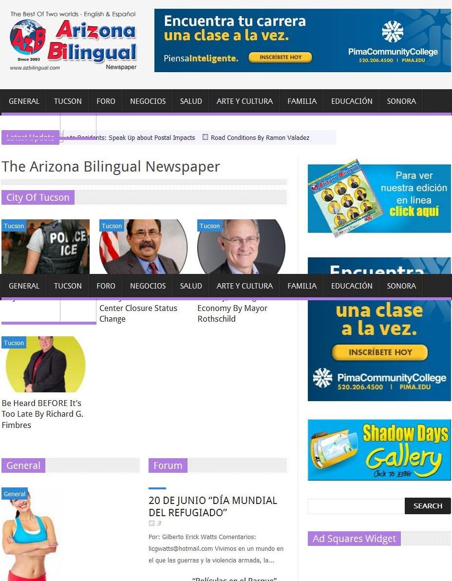 The Arizona Bilingual Magazine