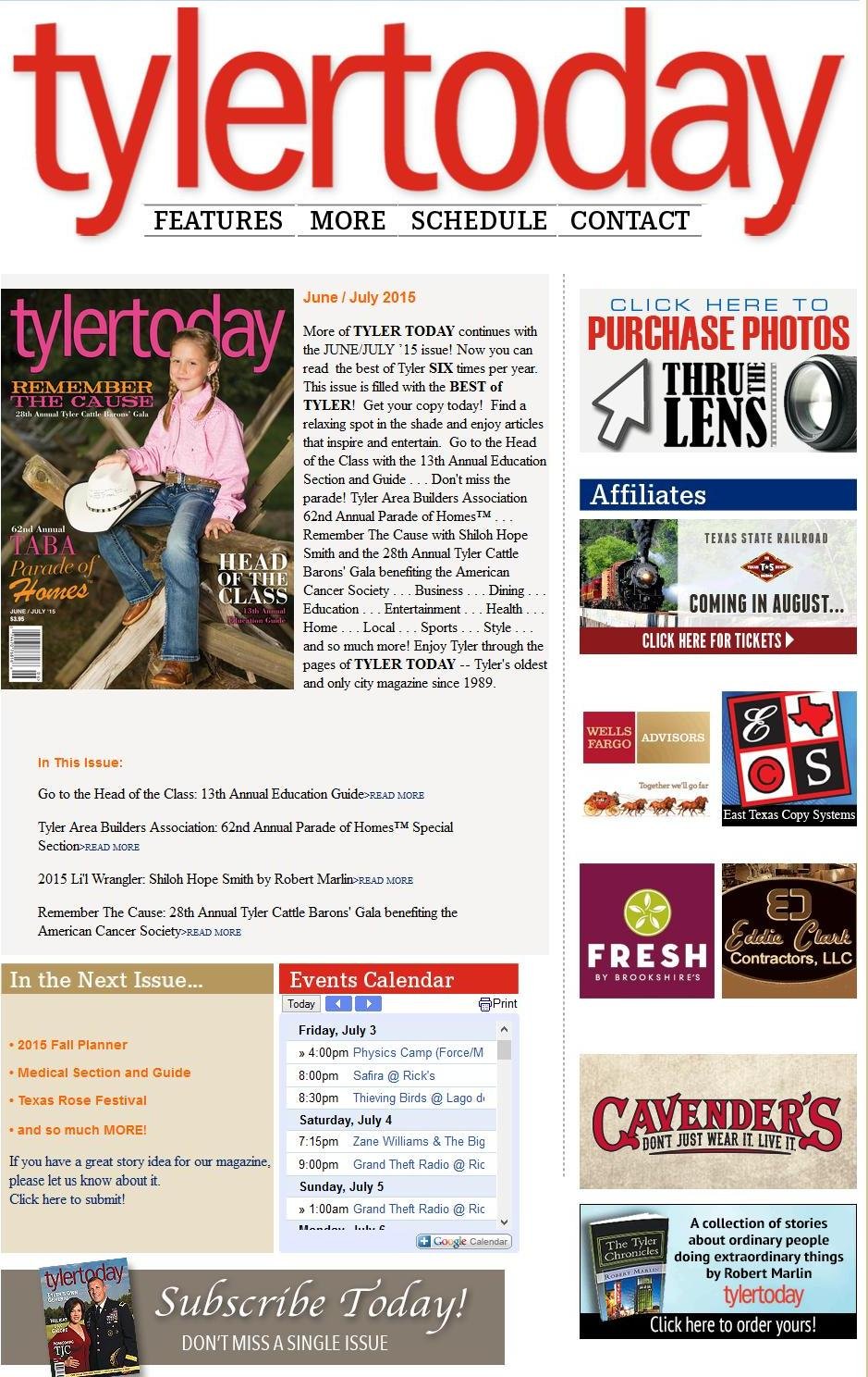 Tyler Today Magazine