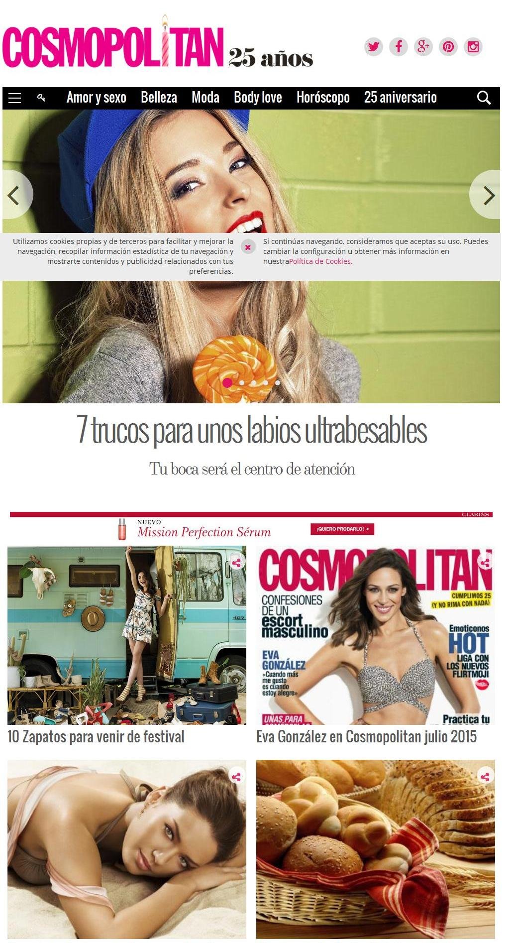 Cosmopolitan En Espanol magazine