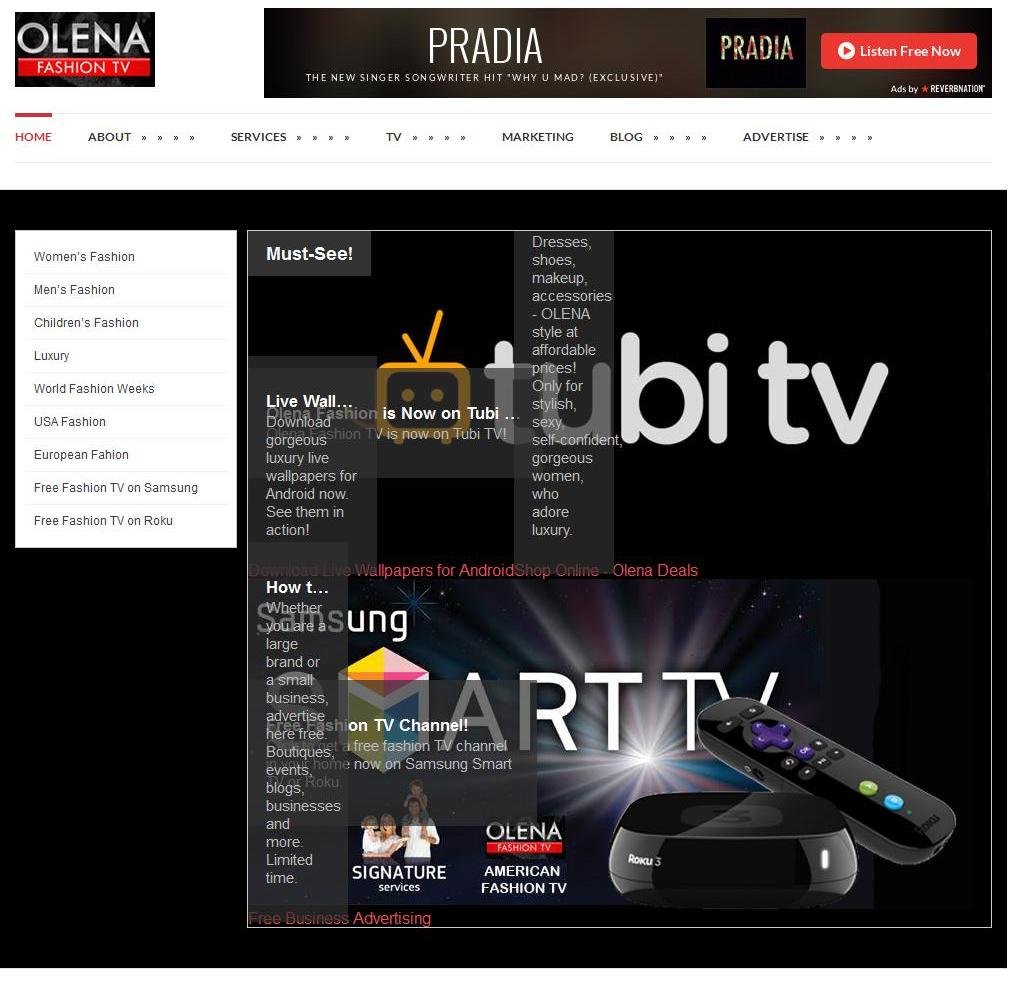 Olena Global Fashion Ezine