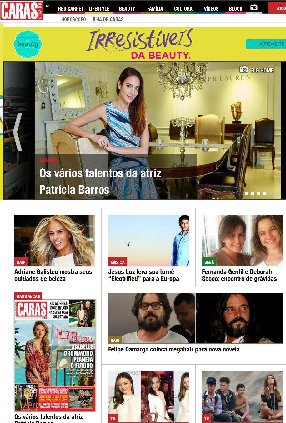 Revista Caras Magazine