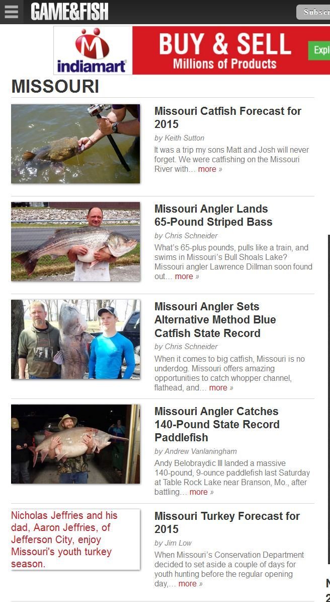 Missouri Game & Fish