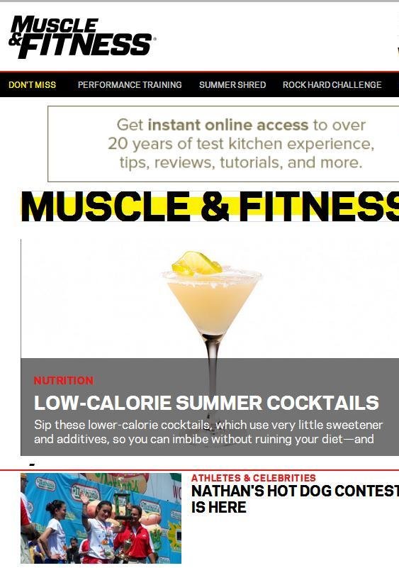 Muscle And Fitness Hers