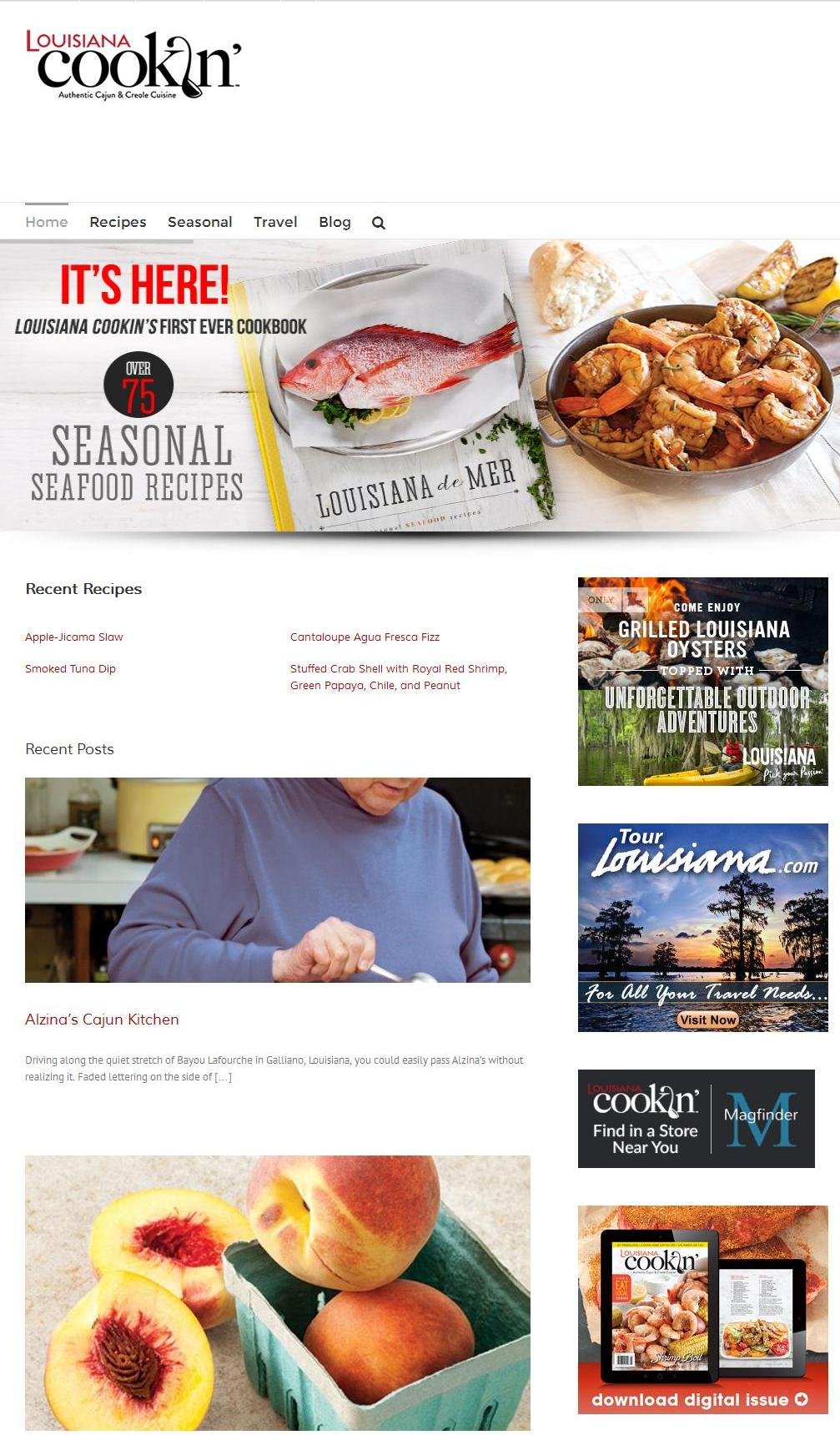 Louisiana Cookin Magazine