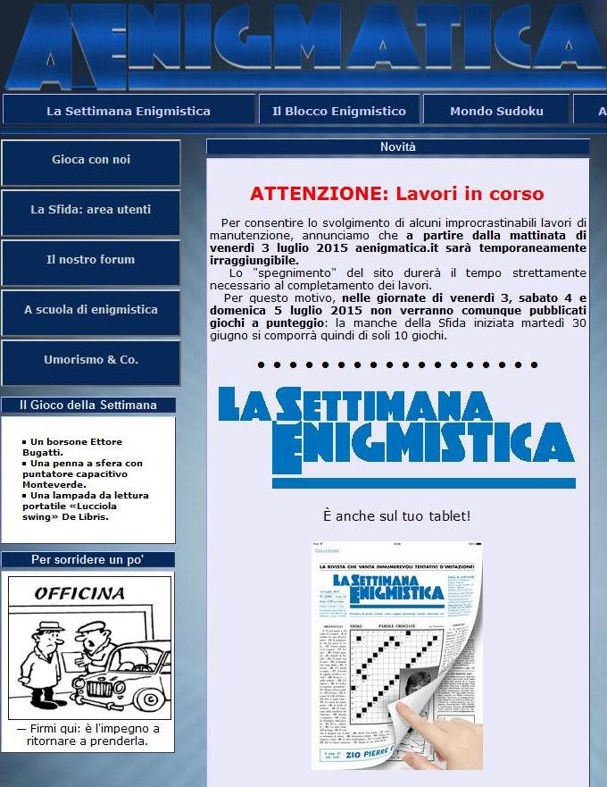 La Settimana Enigmistica