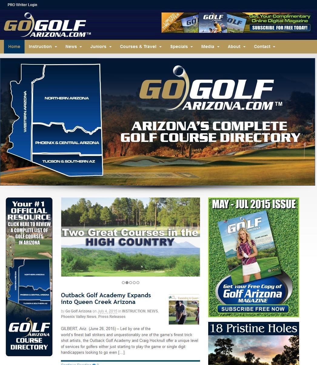 Go Golf Arizona