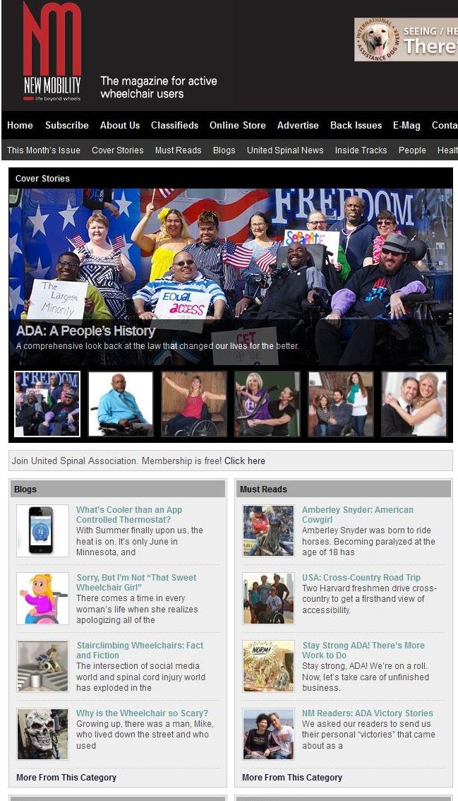 New Mobility (Wheel Users)