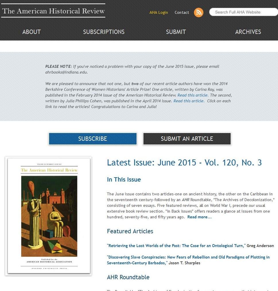 American Historical Review